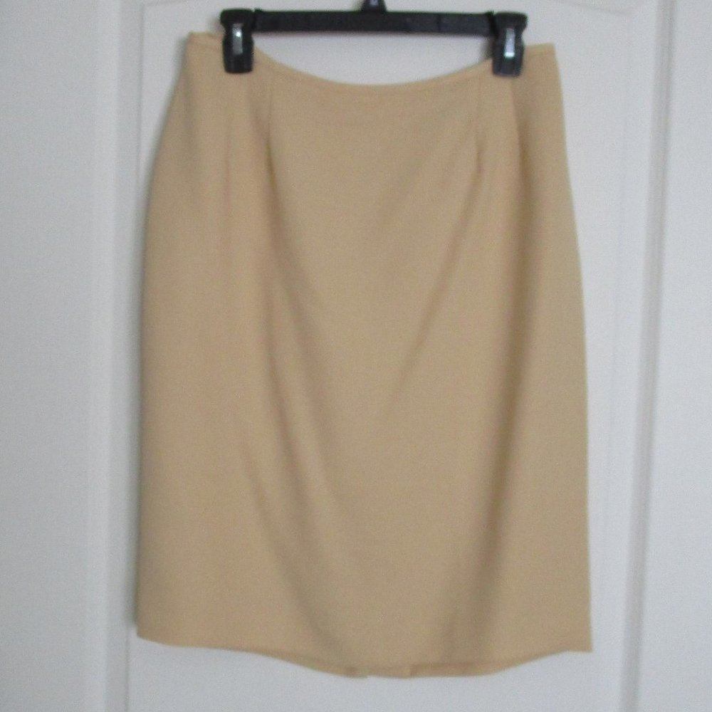 lined suit skirt